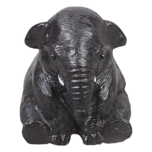 Handmades Sittings Elephant Figurines Teas Pet Table Decorations for Offices Home