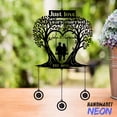 thumbnail image 1 of Handmadetneonsign 30th Wedding Anniversary Wind Chimes, Custom Couple Name Metal Sign 140182, 1 of 4