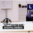 thumbnail image 1 of Handmadetneonsign Aerospace Engineer Metal Nameplate, Engineer Desk Nameplate, Desk Name Plate Decor, 1 of 5