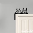 thumbnail image 1 of Handmadetneonsign American Eskimo Door Corner Sign, Dog Pet Metal Door Topper, House Wall Decor 63932, 1 of 3