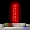 thumbnail image 1 of Handmadetneonsign Arcade Neon Sign, Arcade Game Led Sign, Gaming Club Wall Decor, Arcade Logo Gift 74291, 1 of 5