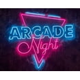 thumbnail image 1 of Handmadetneonsign Arcade Night Led Sign, Arcade Neon Sign, Wall Decor, Game Room Neon Sign, Custom Neon Sign, Game Led Sign, Wall Décor, 1 of 4