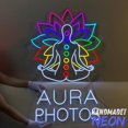thumbnail image 1 of Handmadetneonsign Aura Photos Neon Sign, Chakra Healing LED Light, Crystal Decor 136164, 1 of 5