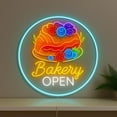 thumbnail image 1 of Handmadetneonsign Bakery Opening Neon Sign, Personalized Welcome Neon Sign, LED Light Wall Decor, Baker Gift 134825, 1 of 5