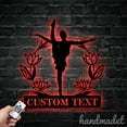 thumbnail image 1 of Handmadetneonsign Ballerina Dance Metal Wall Art Light, Dancing Metal Sign Wall Decor, Dancing Room Metal Decor 61400, 1 of 5
