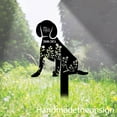 thumbnail image 1 of Handmadetneonsign Beagle Dog Metal With Stake, Beagle Dog Metal Name Sign Stake, Dog Metal Stake Decor 66528, 1 of 5