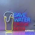 thumbnail image 1 of Handmadetneonsign Beer Neon Sign, Beer LED Wall Light for Home Bar, Pub Party Decor, Beer Lover Wall Art Gift 135156, 1 of 5