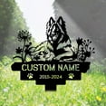 thumbnail image 1 of Handmadetneonsign Belgian Tervuren Memorial Metal With Stake, Belgian Tervuren Metal Name Sign Stake, Dog Metal Stake Decor 45100, 1 of 5