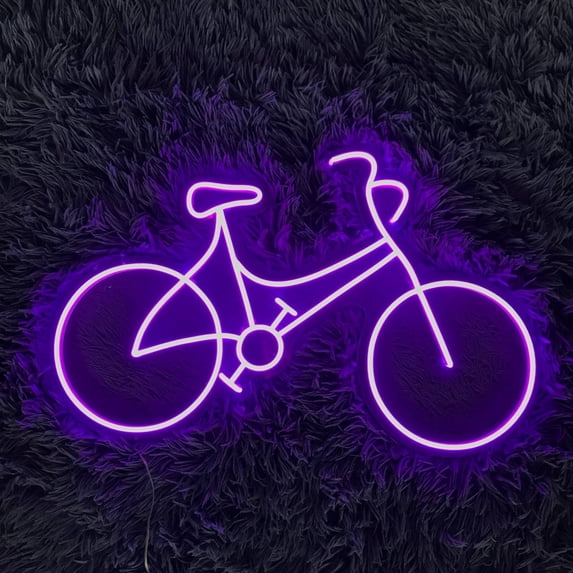 Handmadetneonsign Bicycle Neon Sign, Bicycle Shop Wall Art Decor, Bicycle Lover Shop Home Wall Decor