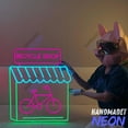 thumbnail image 1 of Handmadetneonsign Bicycle Shop Neon Sign, Bike Store LED Wall Light, Cycling Shop Sign 135944, 1 of 5