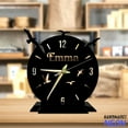 thumbnail image 1 of Handmadetneonsign Bird Flying Tabletop Metal Clock, Bird Desktop Clock, Animal Clock Home Decor 047365, 1 of 4