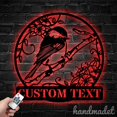 thumbnail image 1 of Handmadetneonsign Black Capped Metal Wall Art Light, Bird Metal Sign Wall Decor, House Metal Decor 52557, 1 of 5