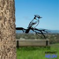 thumbnail image 1 of Handmadetneonsign Blue Jay Bird On Branch Metal Tree Stake, Bird Garden Tree Stake, Metal Tree Art Decor 042881, 1 of 4