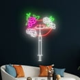 thumbnail image 1 of Handmadetneonsign Botox Neon Sign, Botox Filler Led Sign, Lips Girl Flower Led Lights, Botox Decor, 1 of 5