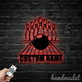 thumbnail image 1 of Handmadetneonsign Bowling Metal Wall Art Light, Bowling Metal Sign Wall Decor, Home Bedroom Metal Decor 61540, 1 of 5