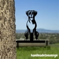 thumbnail image 1 of Handmadetneonsign Boxer On Branch Metal Tree Stake, Dog Boxer Tree Stake, Garden Dog Tree Stake Art 70006, 1 of 3