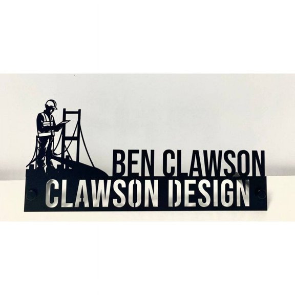 Handmadetneonsign Bridge Engineer Metal Nameplate, Engineer Desk Nameplate, Office Desk Name Plate Decor