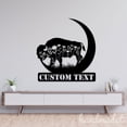 thumbnail image 1 of Handmadetneonsign Buffalo Moon Metal Wall Art Light, Moon Metal Sign Wall Decor, Buffalo Catcher Metal Decor, 1 of 5
