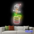 thumbnail image 1 of Handmadetneonsign But First Cocktail Neon Sign, Christmas Cocktail Led Sign, Santa Led Light, Xmas Festive Drinks Decor 83552, 1 of 5