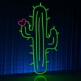 thumbnail image 1 of Handmadetneonsign Cactus Neon Sign, Desert Cactus Led Light Wall Art Decor, Hotel Pub Cafe Wall Decor, 1 of 5