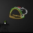 thumbnail image 1 of Handmadetneonsign Capybara Tacos Neon Sign, Tacos Capybara Led Sign, Taco Capybara Led Light, 1 of 5
