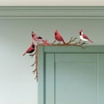 thumbnail image 1 of Handmadetneonsign Cardinal Bird Door Corner Sign, Bird Metal Door Topper, House Wall Decor 52995, 1 of 3