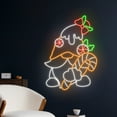 thumbnail image 1 of Handmadetneonsign Christmas Gnome Neon Sign, Merry Christmas Gnome Led Sign, Gnome Neon Light, 1 of 5