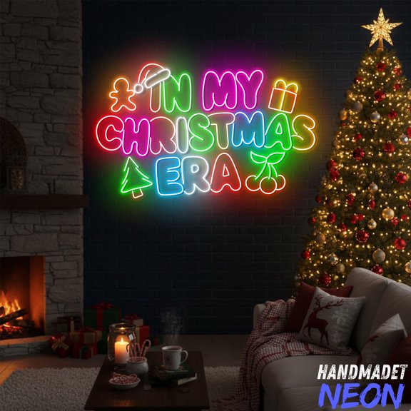 Handmadetneonsign Chritsmas Quote Neon Sign, Christmas Party Decor, Christmas Neon Sign