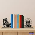 thumbnail image 1 of Handmadetneonsign Climber Metal Bookends Climber Name Bookend, Climbing Mountain Table Sign, Bookshelf Decor 75912, 1 of 4