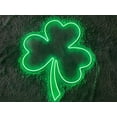 thumbnail image 1 of Handmadetneonsign Clover leaf Led Sign, Lucky leaf Neon Sign, Wall Decor, Clover leaf Led Light, Custom Neon Sign, Home Decor, Best Gifts, Wall Décor, 1 of 5