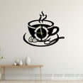 thumbnail image 1 of Handmadetneonsign Coffee Wall Clock Unique, Text Oversize Wall Clock, Year Date Round Wall Clock 56008, 1 of 5