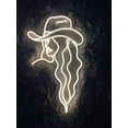 thumbnail image 1 of Handmadetneonsign Cowgirl Led Sign, Cowgirl Neon Sign, Wall Decor, 1 of 3