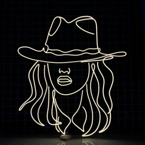 Handmadetneonsign Cowgirl Neon Sign, Cowgirl Wall Hanging, Cowgirls Wall Art Decor, Home Wall Decor