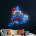thumbnail image 1 of Handmadetneonsign Cruise Neon Sign, Luxury Cruise Led Sign, Luxury Cruise Neon Sign, Ocean Lover, 1 of 5