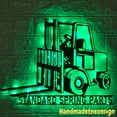 thumbnail image 1 of Handmadetneonsign Custom Forklift Driver Metal Wall Art LED Light - Personalized Fork Lift Name Sign, 1 of 3