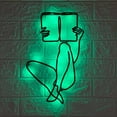 thumbnail image 1 of Handmadetneonsign Custom Girl Reads Book Metal Wall Art LED Light, Lady Reading Book Metal Sign, 1 of 3