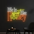 thumbnail image 1 of Handmadetneonsign Custom Life Is Sweet Like Honey Bee Neon Sign, Honey Bee Led Sign, Bee Led Light, 1 of 5