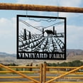 thumbnail image 1 of Handmadetneonsign Custom Outdoor Vineyard Farm Metal Wall Art Hanging, Welcome to Vineyard Farm, 1 of 3
