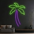 thumbnail image 1 of Handmadetneonsign Custom Palm Tree Led Sign, Palm Tree Neon Sign, Summer Led Light, Tropical Neon, 1 of 5