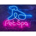 thumbnail image 1 of Handmadetneonsign Custom Pet Spa Neon Light, Dog Led Light, Pet Store Led Sign, Pet Shop Neon Sign, 1 of 5