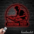 thumbnail image 1 of Handmadetneonsign DJ Record Metal Wall Art, DJ Metal Sign Wall Decor, DJ Record Metal Wall Decor, 1 of 5