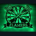 thumbnail image 1 of Handmadetneonsign Darts Board Metal Wall Art Light, Darts Board Metal Sign Wall Decor, Home Metal Decor, 1 of 3