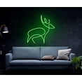 thumbnail image 1 of Handmadetneonsign Deer Neon Sign, Deer Led Sign, Home Decor, Custom Neon Sign, Best Gifts, Wall Decor, Line art Neon Sign, Safari Decor, Wall Décor, 1 of 5