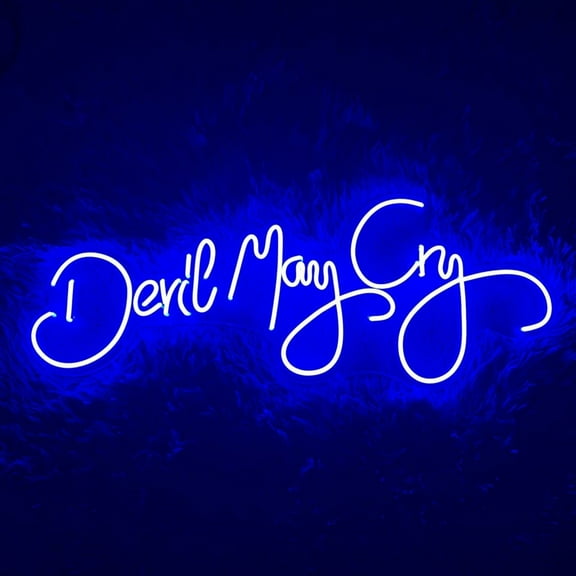 Handmadetneonsign Devil May Cry Neon Sign, Quote Wall Art Decor, Home Bedroom Bar Pub Wall Decor