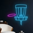 thumbnail image 1 of Handmadetneonsign Disc Golf Neon Sign, Disc Golfer LED Light, Disc Golfing LED Sign, Disc Golf Play, 1 of 5