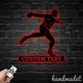 thumbnail image 1 of Handmadetneonsign Discus Metal Wall Art, Discus Metal Sign Wall Decor, Discus Sport Metal Decor, 1 of 5