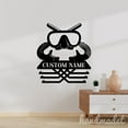 thumbnail image 1 of Handmadetneonsign Diving Medal Hanger Metal Wall Art Light, Goggles Metal Sign Wall Decor, Sport Metal Decor 46201, 1 of 5