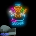 thumbnail image 1 of Handmadetneonsign Dog Grooming Neon Sign, Dog Pet Led Sign, Pet Spa Wall Art Decor, Home Wall Decor 91595, 1 of 5