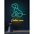 thumbnail image 1 of Handmadetneonsign Dog Name Neon Sign, Dog Neon Sign, Custom Dog Pet Neon Sign, Puppy Neon Light, Name Neon Sign, Dog Name Sign, Wall Décor, 1 of 4