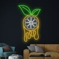 thumbnail image 1 of Handmadetneonsign Dripping Lemon Neon Sign, Lime LED Sign, Lemon Fruit Neon Light, Dripping Lime, 1 of 5